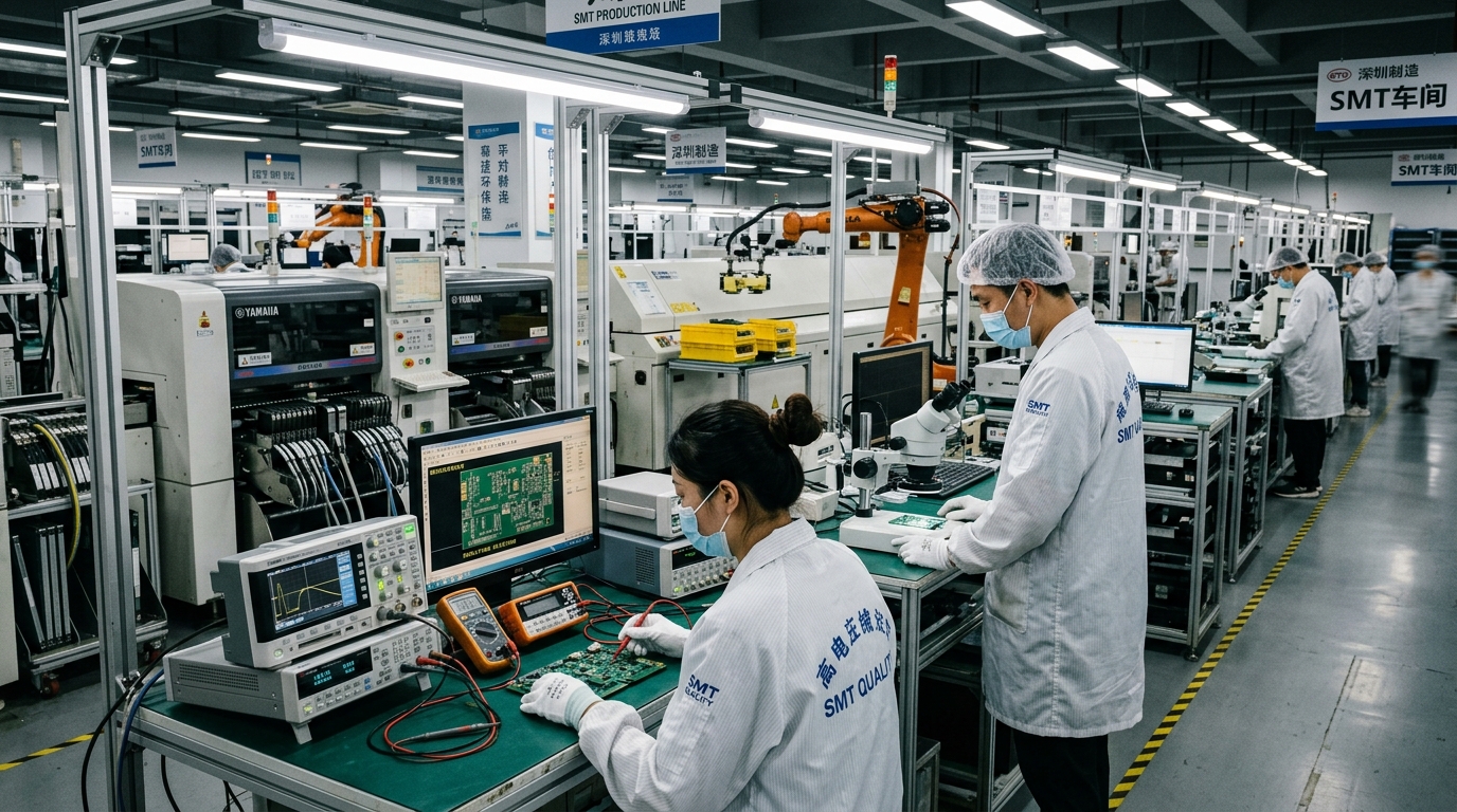 Automated Chinese electronics factory direct sourcing on 1688